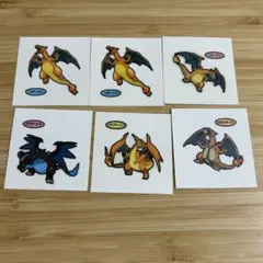 リザードン ポケモンパンシール 6枚セット