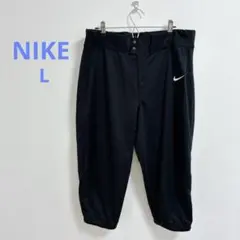 ✨美品✨　Nike 黒 スポーツパンツ　裾裏メッシュ　サイズ【L】