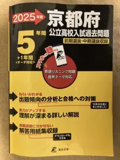 ’25京都府公立高校入試過去問題