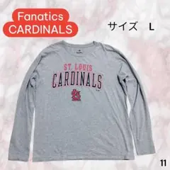 Fanatics ST.LOUIS CARDINALS 長袖Tシャツ グレイ