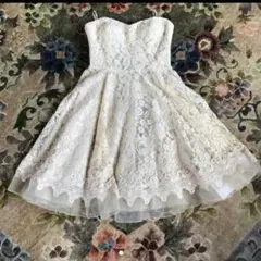 新品、タグ付き！レースワンピース　レースワンピ　ドレス　ベアワンピース