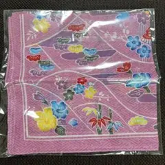 沖縄紅型ハンカチ