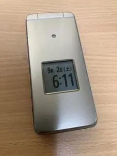 Z5B088◆動確済み◆ au かんたんケータイ ライト 携帯電話 KYF43