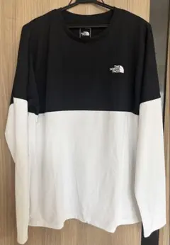 新品 THE NORTH FACE 長袖シャツ XL BK/WH