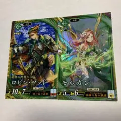 ゆうパケット送料込　英傑大戦　ERモルガン＋SRロビンフッド　ロビン・フッド