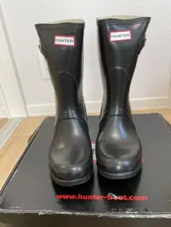 【再々値下げ‼︎】HUNTER ハンターレインブーツ UK7