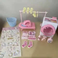 キティちゃん洗濯機＆シールおまけ