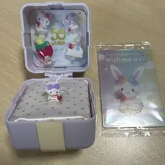 サンリオ ゆめきゅんリングBOX ウイッシュミーメル カード 2点【匿名配送】