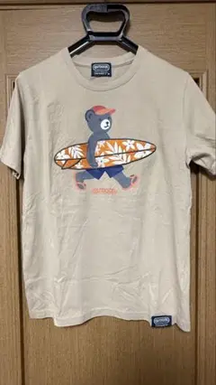 OUTDOOR アウトドア 刺繍 くま サーフ Tシャツ