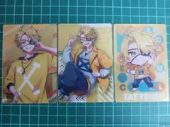 カラフルピーチ　ウエハース　たっつん　3枚セット