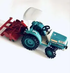 ダイヤペット 1/25 トラクター（ロータリー付） ミニカー ダイヤペット 1/25 トラクター（ロータリー付） ミニカー - メルカリ