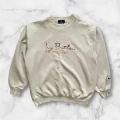 vintage レディース　トレーナー　Lサイズ アイボリー