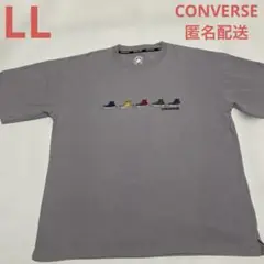 CONVERSE ALL STAR Tシャツ LL コンバース　スニーカー刺繍