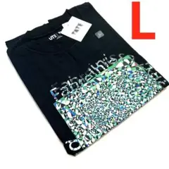新品UNIQLO ×TATE美術館 ファレルニッサ・ザイド Tシャツ Lブラック