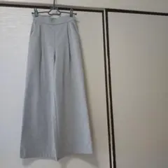美品　グレー ウェットパンツ　XS