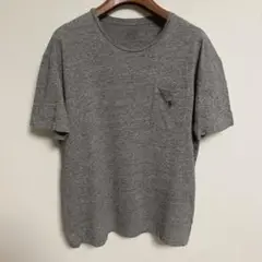 POLO RALPH LAUREN グレー Tシャツ ポケット付 M