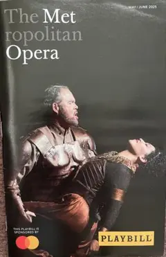 The Metropolitan Opera PLAYBILL booklet