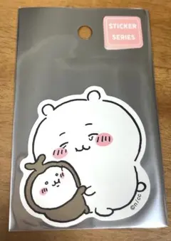ちいかわ スマホに貼れるサイズのステッカー ちいかわとカブトムシ