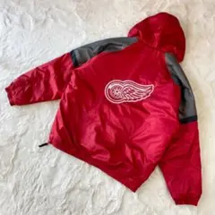 スターター STARTER XL ナイロンジャケット ロゴ 刺繍 NHL 希少