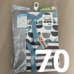 ELFINDOLL 半袖ロンパース 70cm 2枚組