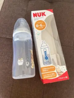 NUK 哺乳瓶 温度計付き 300ml 0-6ヶ月