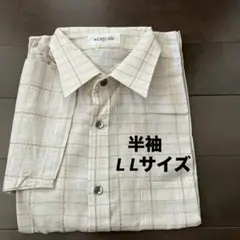 新品　サマーシャツ　メンズシャツ　半袖シャツ　L Lサイズ