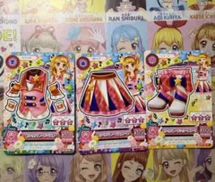 アイカツ！　大空あかり　ピンクパレード コーデ　3枚セット。