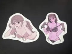 三上悠亜　ステッカー　2枚セット