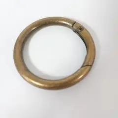 P934　金属製 円形 キーホルダー