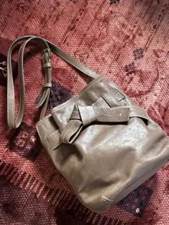 ゲンテン 巾着型ショルダーバッグ