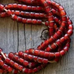 *White hearts beads