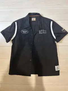 Vanson 半袖シャツ Lサイズ 黒