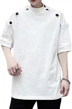 [KOTRBOY] メンズ Tシャツ 七分袖 ブラック‼️ビッグシルエットMサイズ