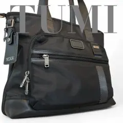 極美品 TUMI ALPHA BRAVO エクスパンダブル トートバッグ A4