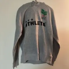 ATHLETA グレー フード付きパーカー