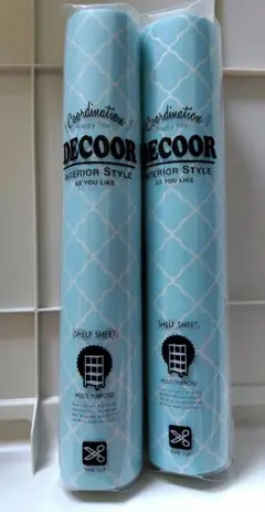 ☆新品・未使用☆ 　DECOOR マルチシート モロッカン　ブルー 2本