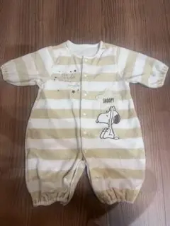 PEANUTS スヌーピー2WAYドレスオール 50-60cm 長袖