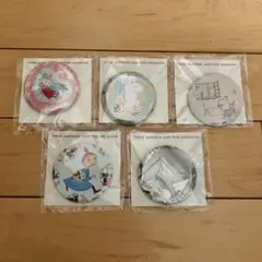 【新品未使用】トーベとムーミン展　缶バッジ　5点　おまとめ