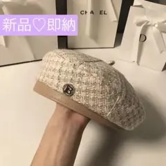 新品♡即納 千鳥柄ベレー帽♡⃛