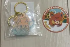 ポケモン NAMCO　くじ パモ　キーホルダー　ステッカー