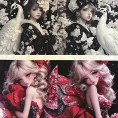 パネル生地　在庫処分　女の子16柄　即購入限定❗️