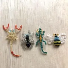 ビーズ　危険な生き物 ハンドメイド モチーフ マスコット