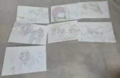 全修。 原画くじ 7枚