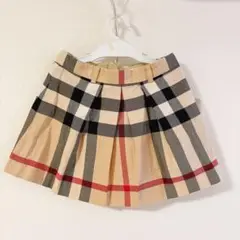 【Burberry kids】バーバリー　プリーツスカート サイズ6Y