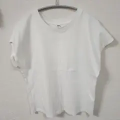 ユニクロ☆ホワイト コットン Tシャツ