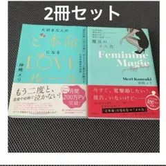 【美品】神崎メリ／ど本命になるLOVEルール／魔法のメス力／２冊セット