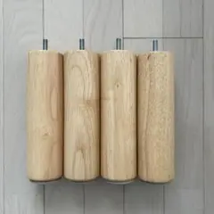 無印　木製脚・20ｃｍ／ナチュラル（Ｍ8）
