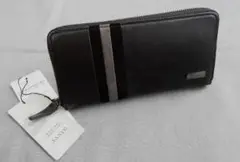 BURBERRYBLACK LABEL　ビートストライプロングウォレット