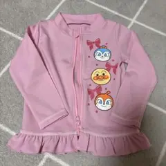美品　アンパンマン　ラッシュガード　水着　子供　キッズ　女の子　95