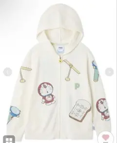 【新品】ジェラピケ　ドラえもん　メンズ　ジャガードパーカ
